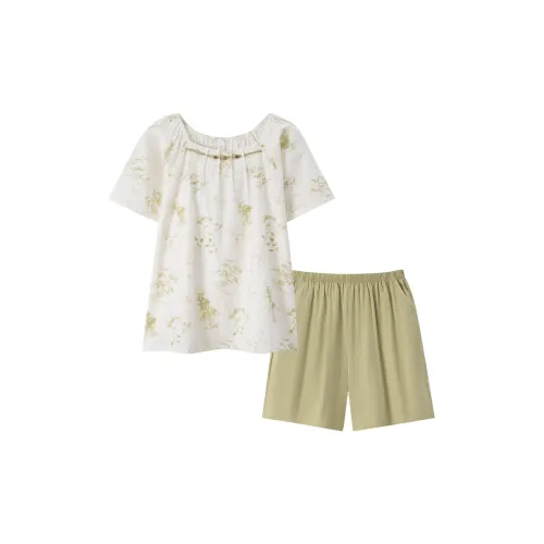 SHAQIAN Изображение Цвет Женские Пижамные Комплекты