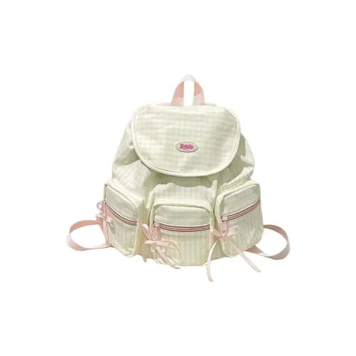 Parker Bear Нейлоновый рюкзак стандартный женский розовый и желтый
