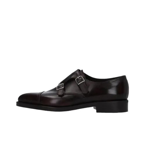JOHN LOBB Туфли Низкие Темно-Коричневые Мужские