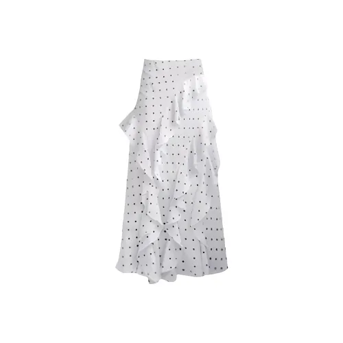 HELEH Повседневный Длинный Юбка Женские