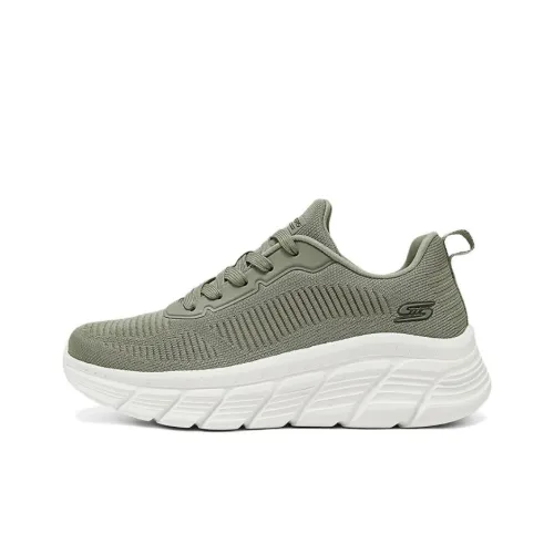 Skechers Низкий Топ Casual Женский Оливково-Зеленый