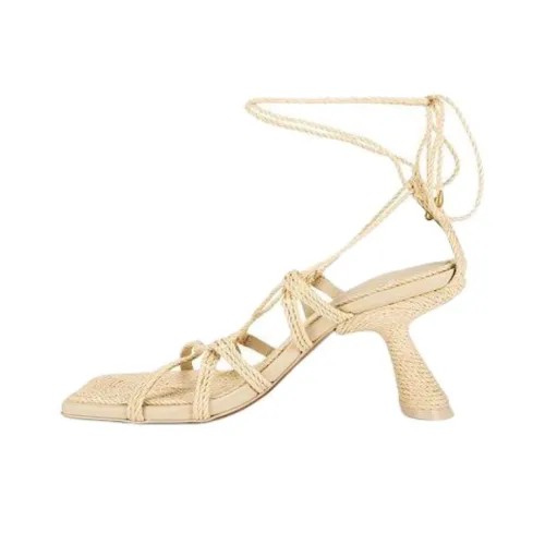 CULT GAIA Raisa one Ремень Сандалии 7,5 см Женские Бежевые