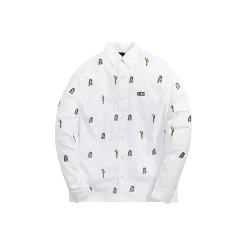 KITH x STAR WARS™ Рубашка Мужская Белая