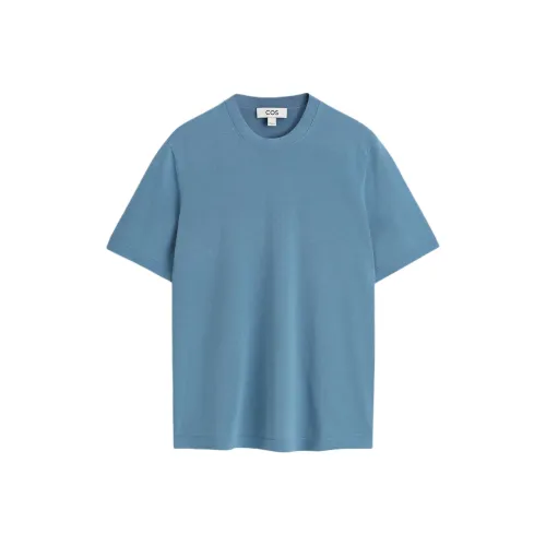 COS Синий Мужской T-Рубашки
