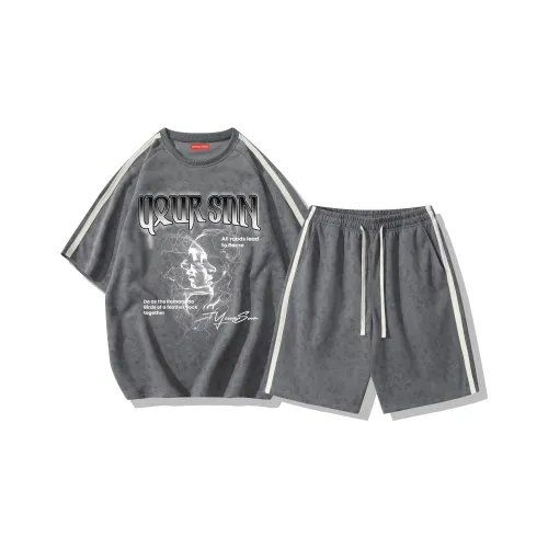 Удобный и освежающий повседневный спортивный костюм унисекс