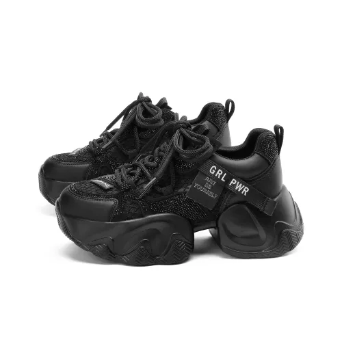 DAPHNE Low Топ Толстая подошва Кроссовки Женские