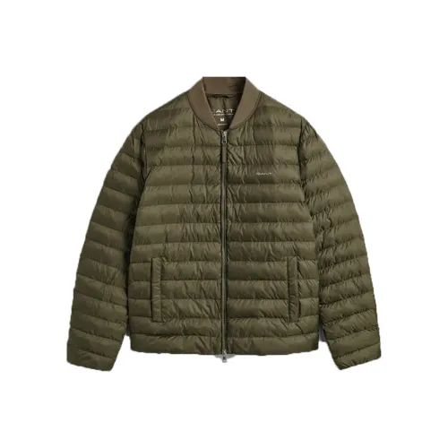 GANT 301 Армейский Зеленый Мужской Пуховик