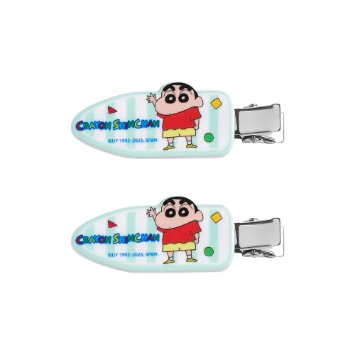 Crayon Shinchan Акриловые заколки для волос Женские