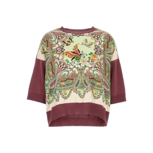 ETRO Розовые Унисекс Рубашки T
