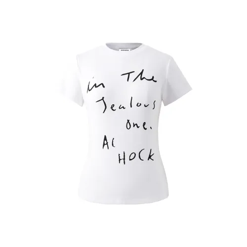 A Chock Белая Женская Футболка