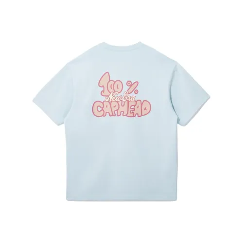 New Era Ледяной синий Унисекс Футболка