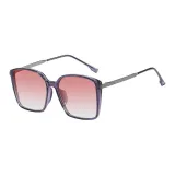 Прозрачный фиолетовый градиент розовый