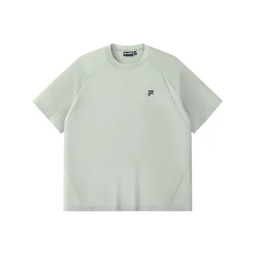 FILA FUSION T Рубашка Мужская Элегантная Серого цвета