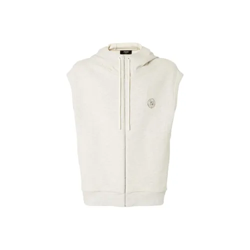 FENDI SS25 Толстовка Мужской Серый