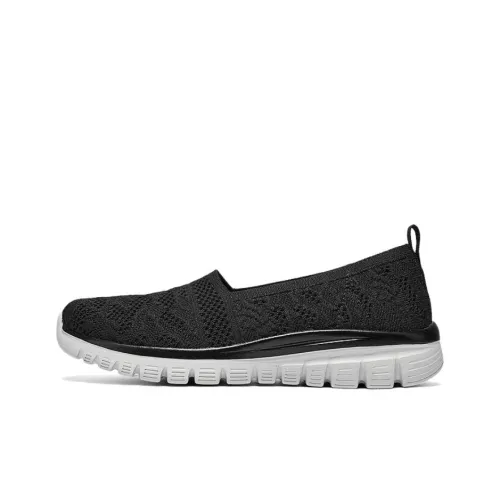 Skechers Sport ACTIVE Низкий Топ Casual Женский Черный