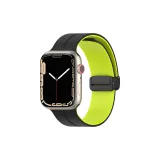 Черный Лайм, Магнитная застежка с дизайном в виде прорези, Внутренний отсек двухцветный