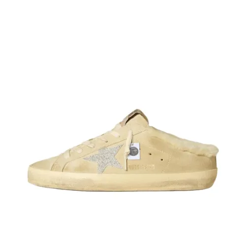 Golden Goose Супер Звезда Домашние тапочки Женские Бежевый