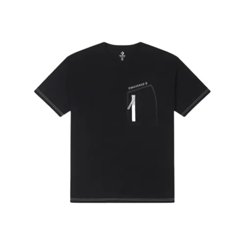 Конверс Черная Унисекс Футболка