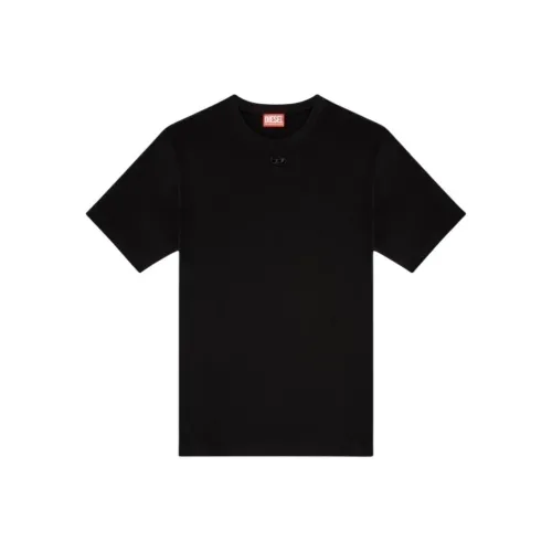 DIESEL Черная унисекс футболка