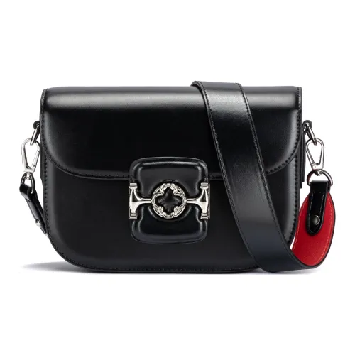 Roberta Di Camerino Сумка через плечо из натуральной коровьей кожи Женская Черный Экрю