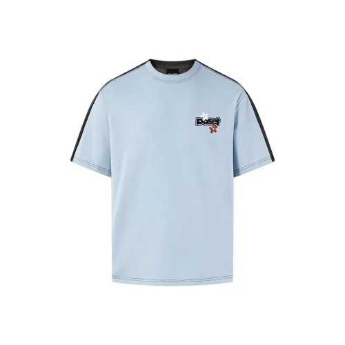 PASET T-Shirt Унисекс Двухтонный Пэчворк