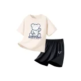 Бежево-серый + Черный