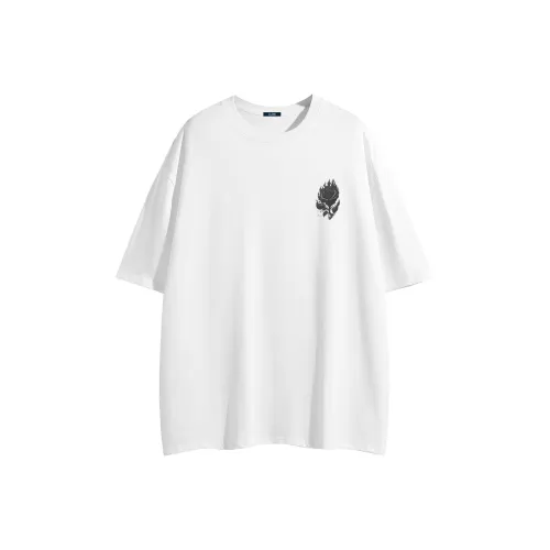 CLOR Белая Унисекс Футболка