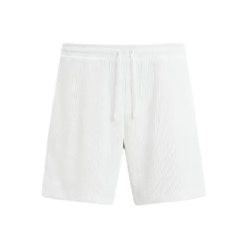 ZARA Морозный Белый Мужские Повседневные Шорты