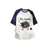 Темно-синий с полосами