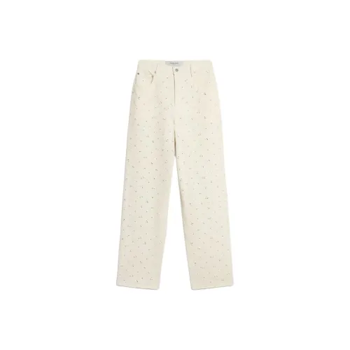 Golden Goose Белые Женские Джинсы