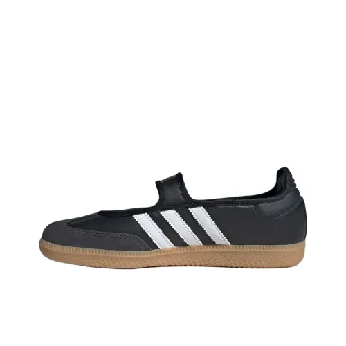 Adidas Originals Samba Jane Туфли Мэри Джейн Женские Черные