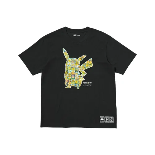 UNIQLO x Pokémon Коллаборация SS25 T-рубашка Мужская