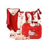 Хелло Китти, всесезонный набор из 22 предметов, красный, красный чемодан