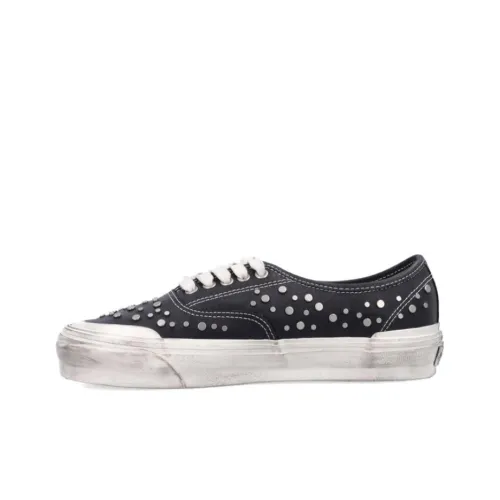 Vans Premium Authentic Low Топ Скейтборд Кроссовки Унисекс Черный