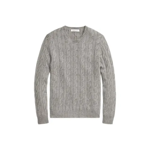 Ralph Lauren Purple Label Кашемировый свитер мужской серый