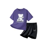 Глубокий фиолетовый + черный