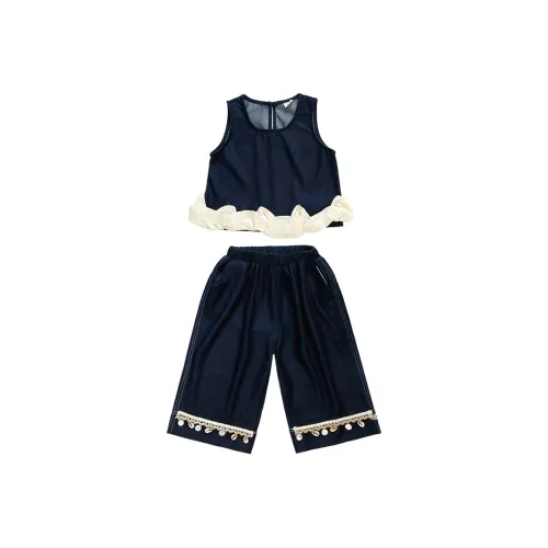 La Cergo Повседневная спортивная одежда 2 предмета комплект темно-синий для детей 3-7 лет