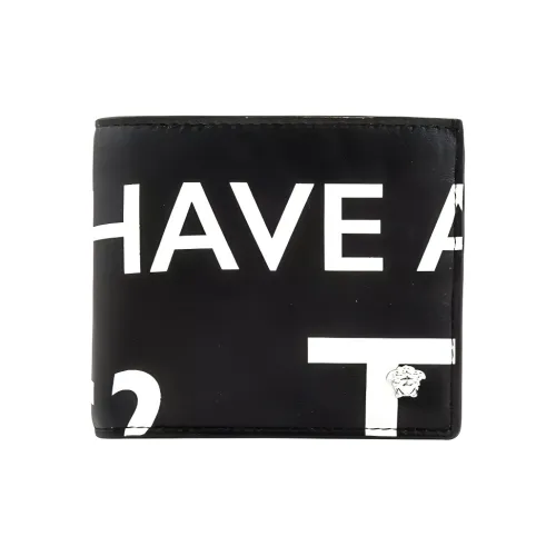 VERSACE Кожа Кошелек Мужской Многоцветный