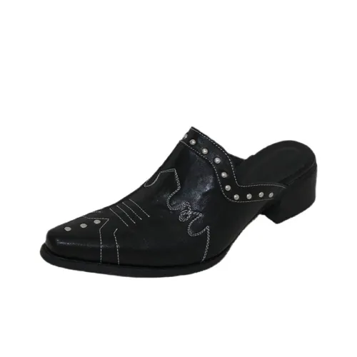 Mooreyu Atelier Резиновая подошва устойчивая к истиранию домашние тапочки женские черный