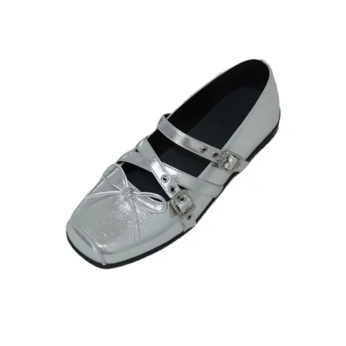 Mooreyu Atelier Туфли Mary Jane с плоской подошвой 3,5 см женские