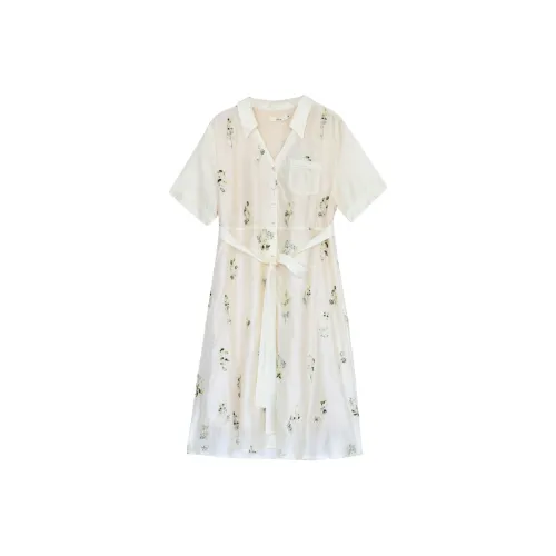 IT'Real Короткое Платье с Короткими Рукавами Женское