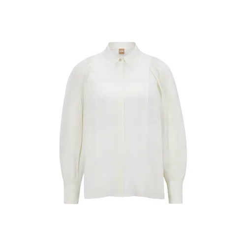 HUGO BOSS Белые Женские Рубашки