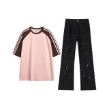 Розовый кофе, разноцветный