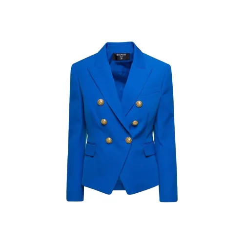 BALMAIN Синие Женские Куртки
