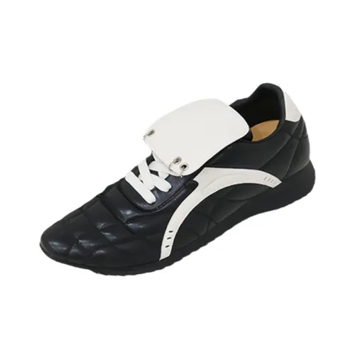 Mooreyu Atelier Устойчивая к истиранию Низкая Обувь Повседневная Женская Черная