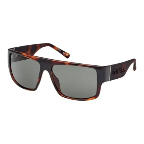 GUESS Injection Квадратные Солнцезащитные очки Унисекс Черепаховый
