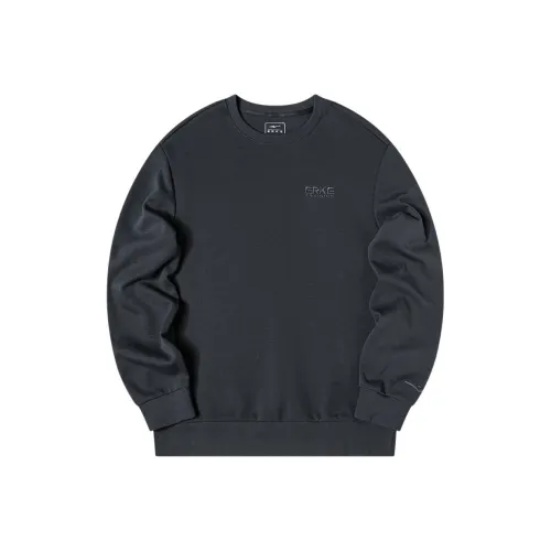 Erke ZONGXUNXILIE Толстовка Мужской Бесконечный Депрессия Серый