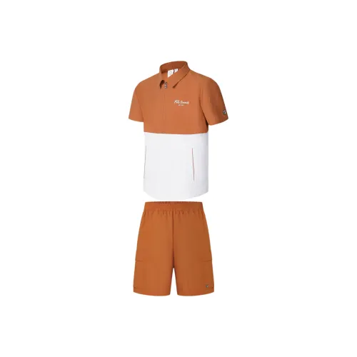 FILA Теннис Одежда Комплекты Pineapple Brown Men's Casual Спортивная Одежда