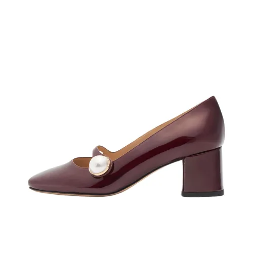 Casadei Высокие каблуки Бургундский Женские