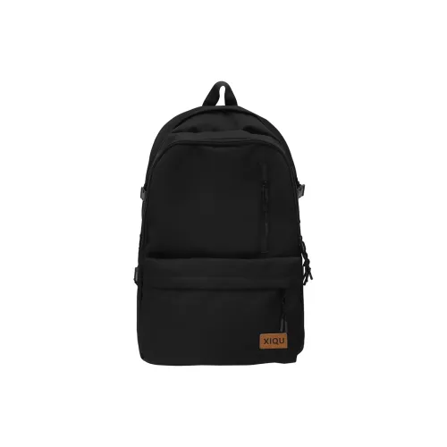 Meow In The Grass Нейлон Рюкзак Унисекс Черный Белый